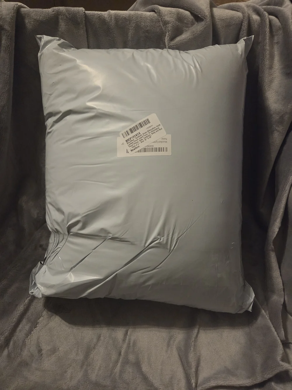 White Body Pillow Case Pair - Long Pillow Covers